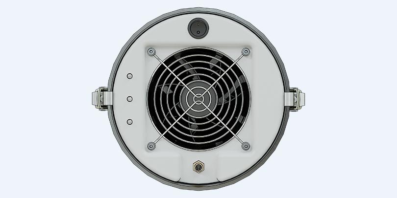 Luftfiltersystem H-14 von Webasto für Spezialfahrzeuge